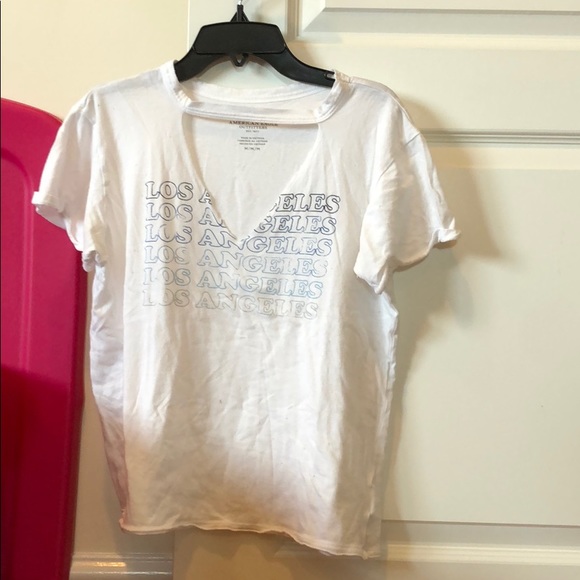 American Eagle Outfitters Tops - Distressed American eagle t-shirt(2 for 12 bundle)